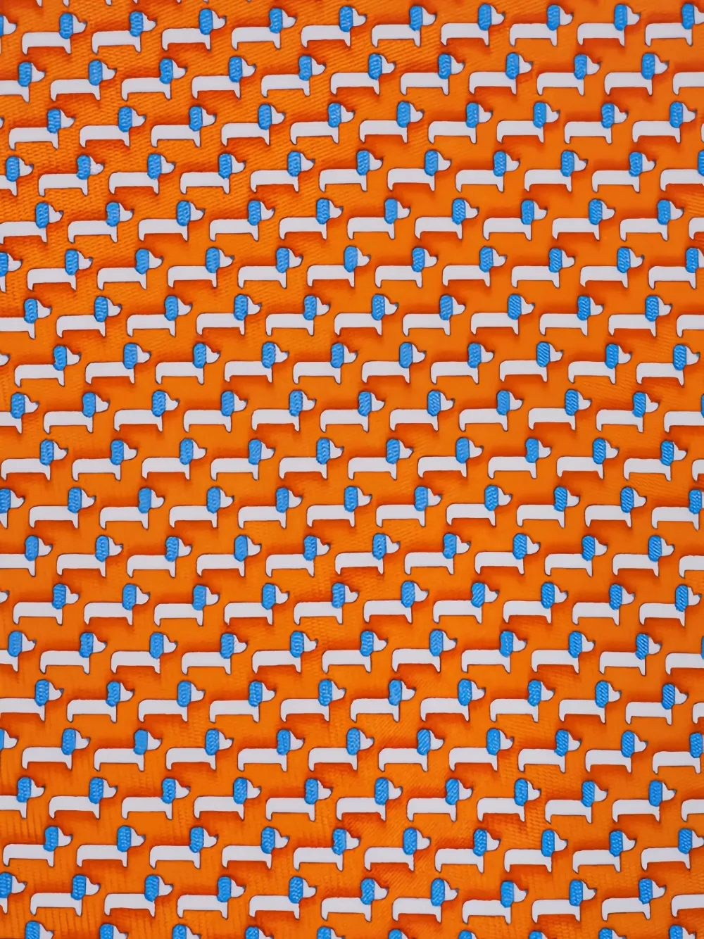 Ferragamo Patterned Silk Tie In Brown