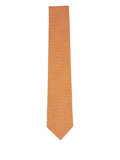 Ferragamo patterned silk tie