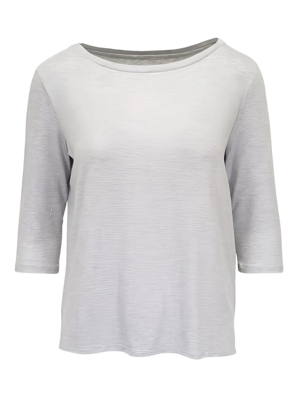 Majestic Filatures boat-neck T-shirt - Grigio