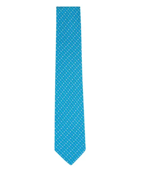 Ferragamo patterned tie