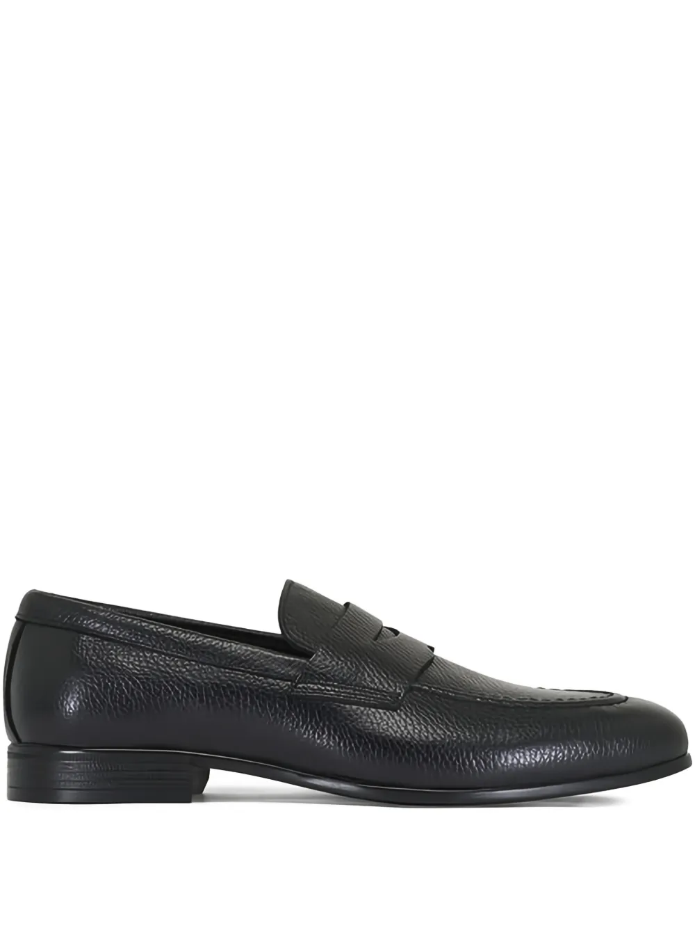 G. Brown Shoes grain leather loafers - Nero