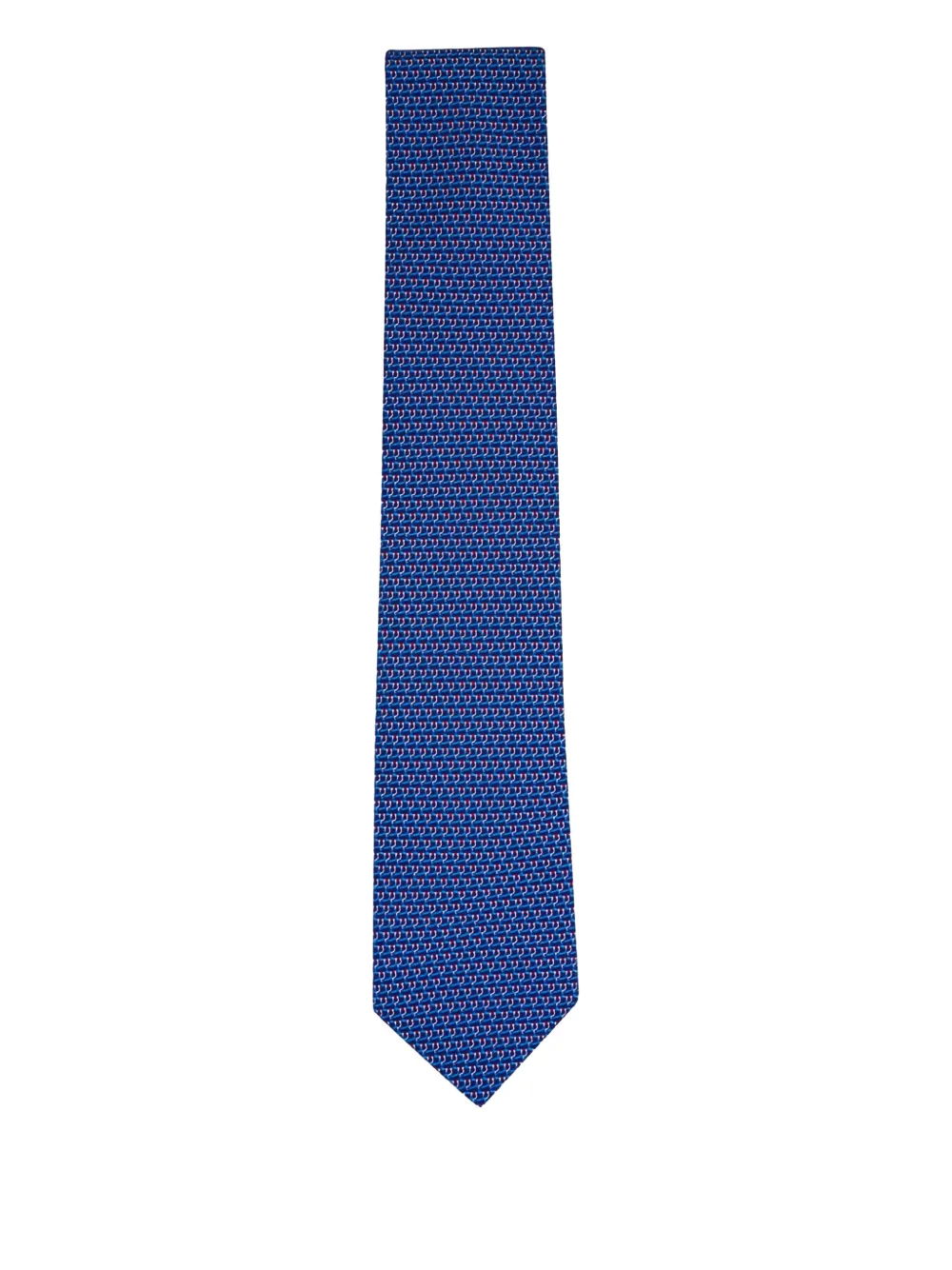 Ferragamo patterned tie | Blue | Image 1