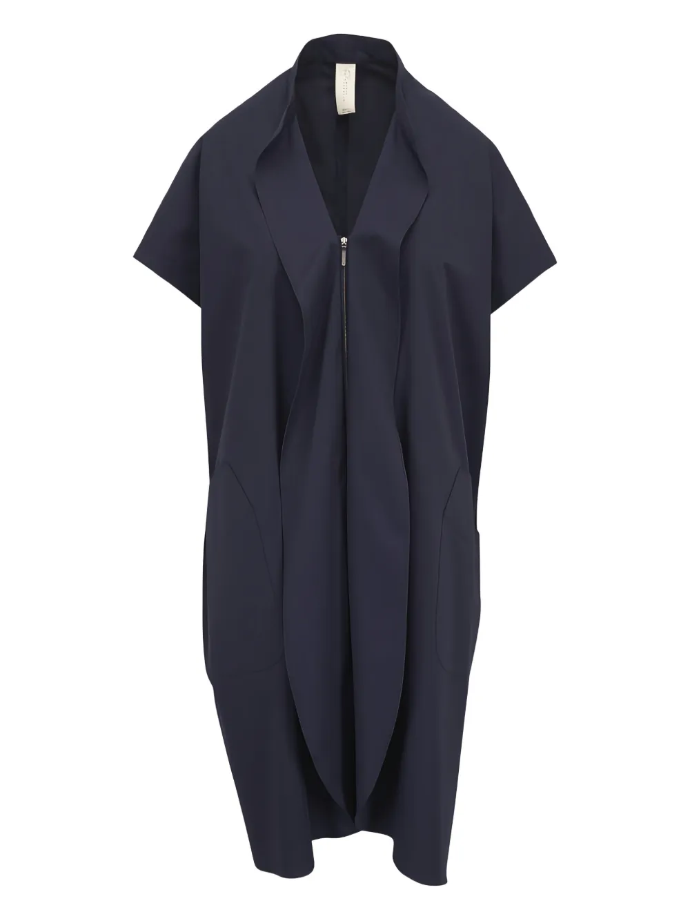 Zero + Maria Cornejo zip mini dress - Blu