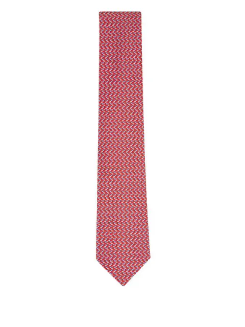 Ferragamo patterned tie