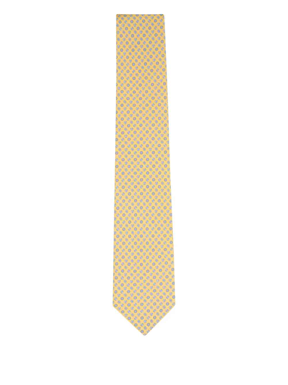 Ferragamo ball-print tie - Giallo