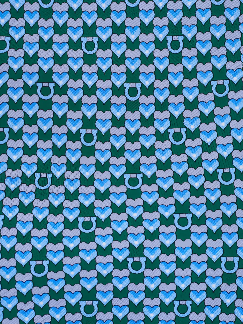 Ferragamo heart-print tie | Image 2