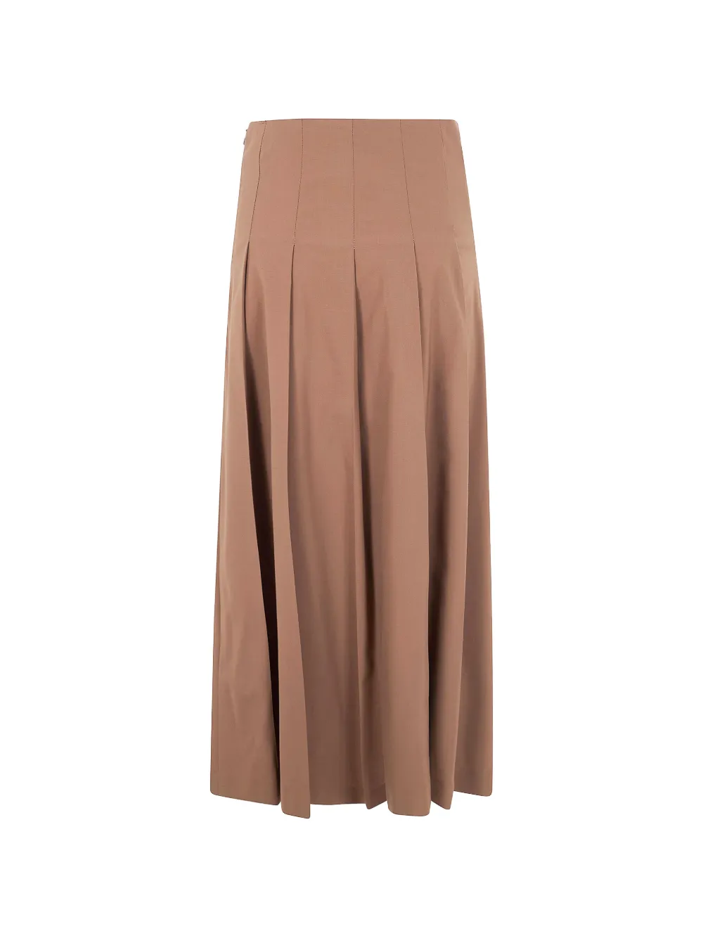 R&oacute;he pleated skirt - Bruin