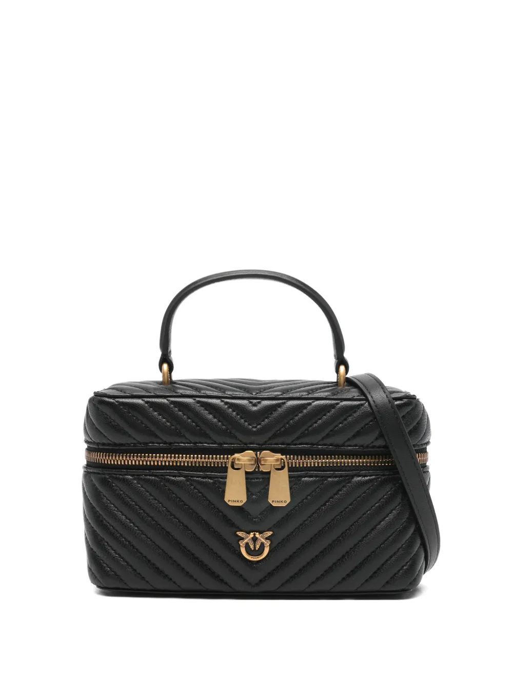 PINKO mini black tote bag - Nero