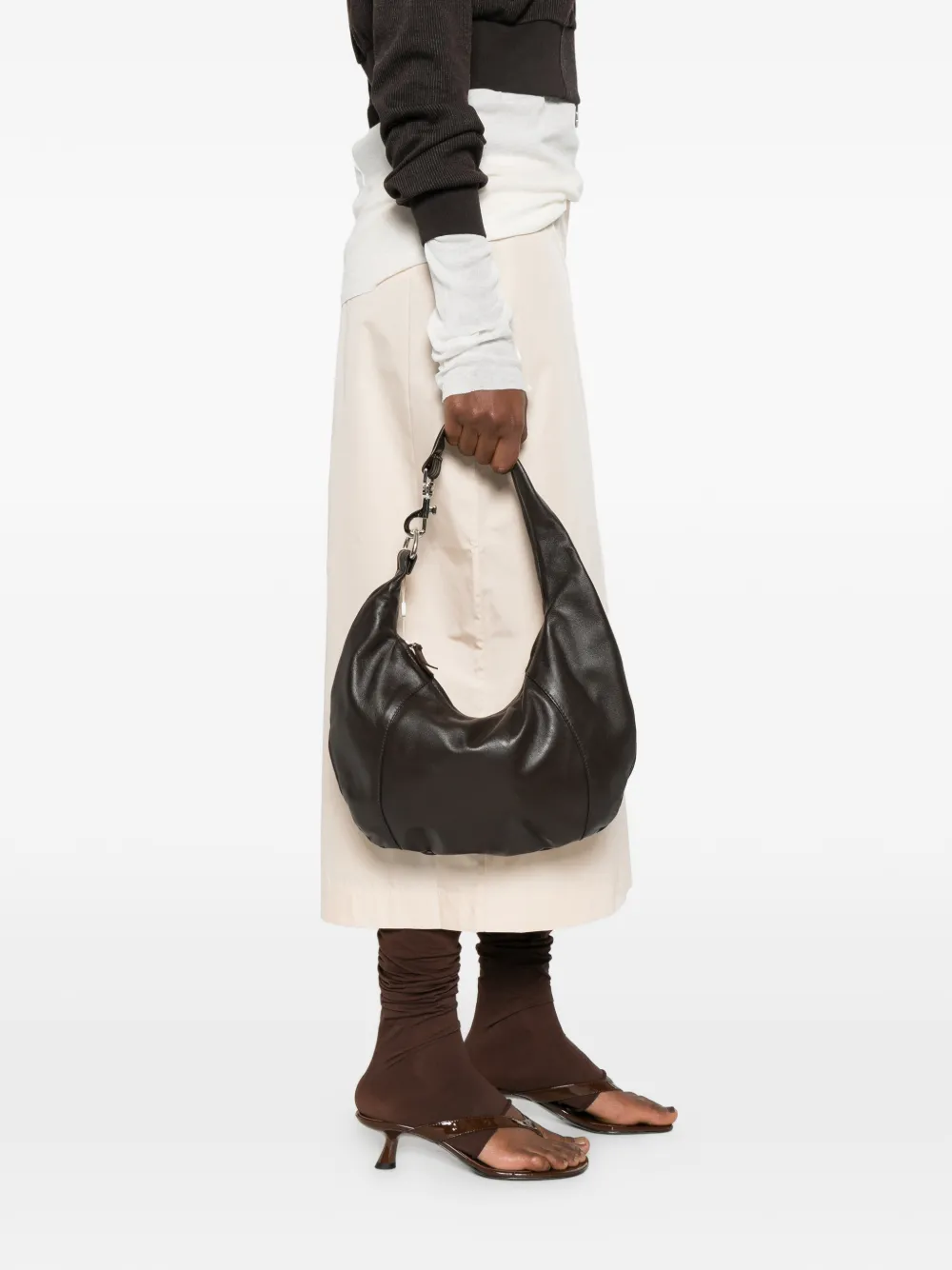 Gimaguas Paula mini shoulder bag - Bruin