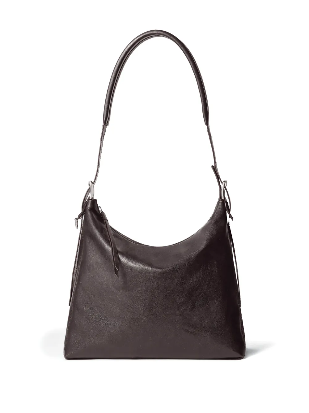 LEMAIRE belted hobo bag - Marrone