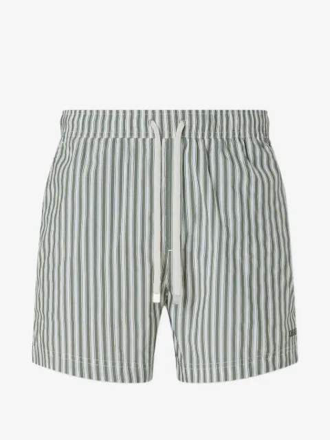 Zegna striped swim shorts