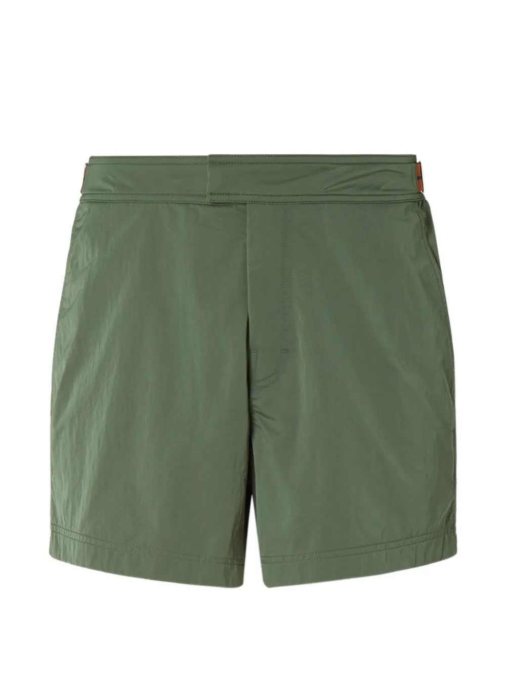Zegna 232 Road Brand Mark Badeshorts - Grün