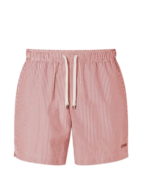 Zegna striped swim shorts