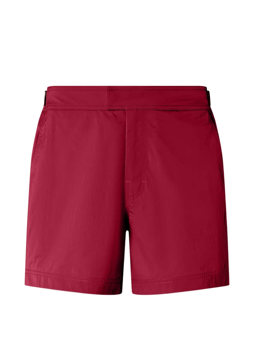 Zegna 232 Road Brand Mark Rio Badeshorts - Rot