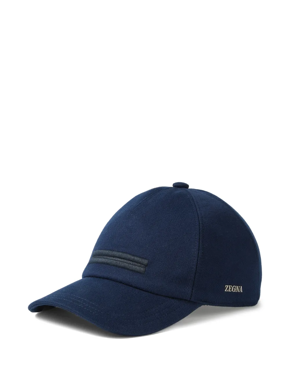 Zegna Cappello da baseball in cotone - Blu