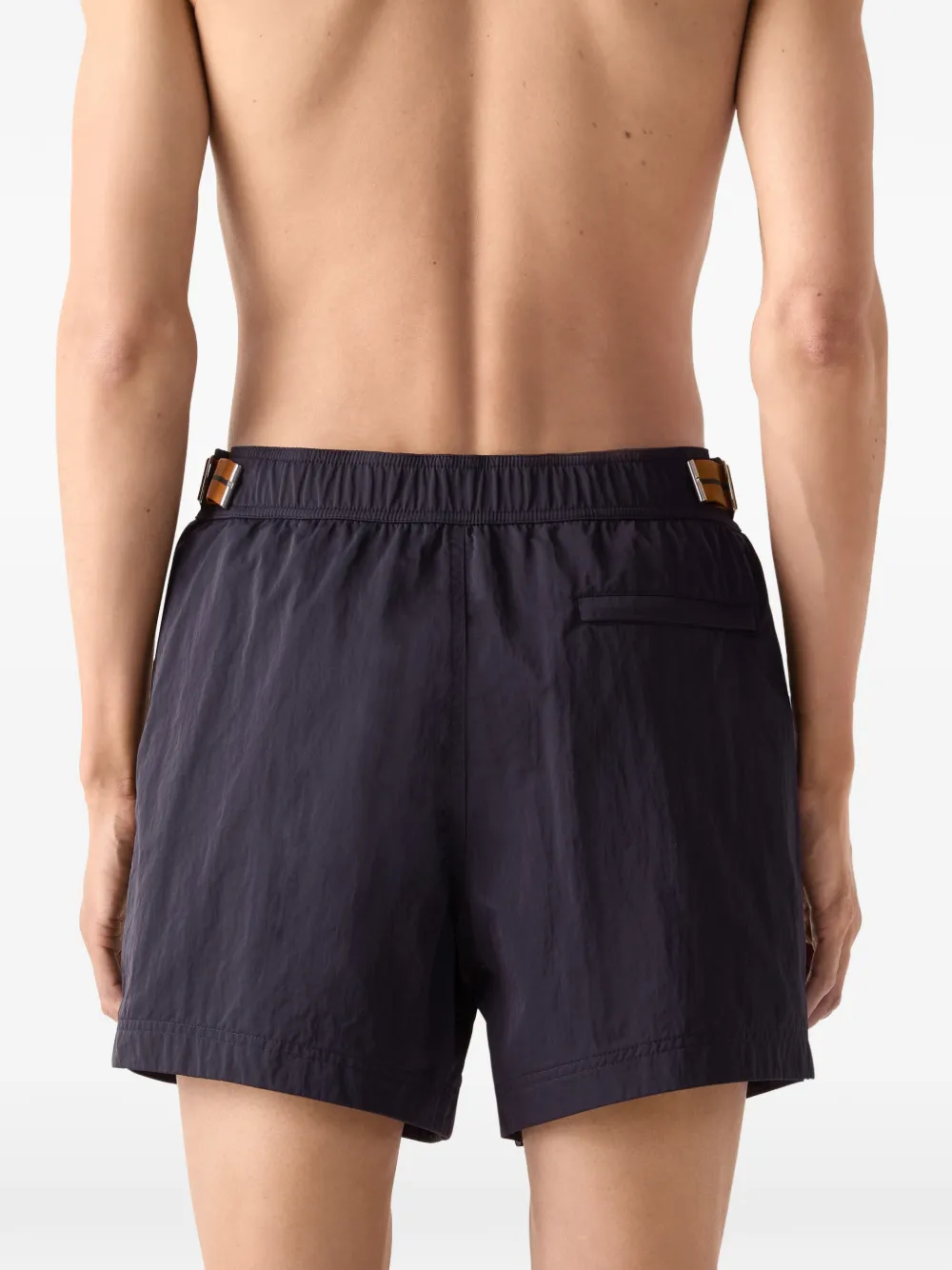 Zegna 232 Road Brand Mark Rio zwembroek Blauw