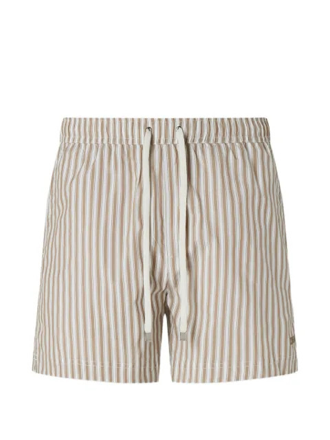 Zegna striped swim shorts