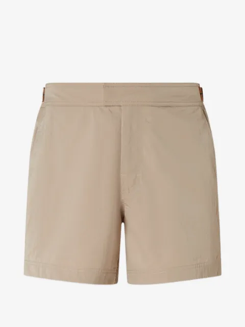 Zegna brand mark swim trunks