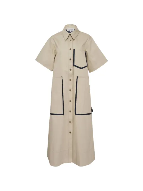Lee Mathews pocket shirt dress