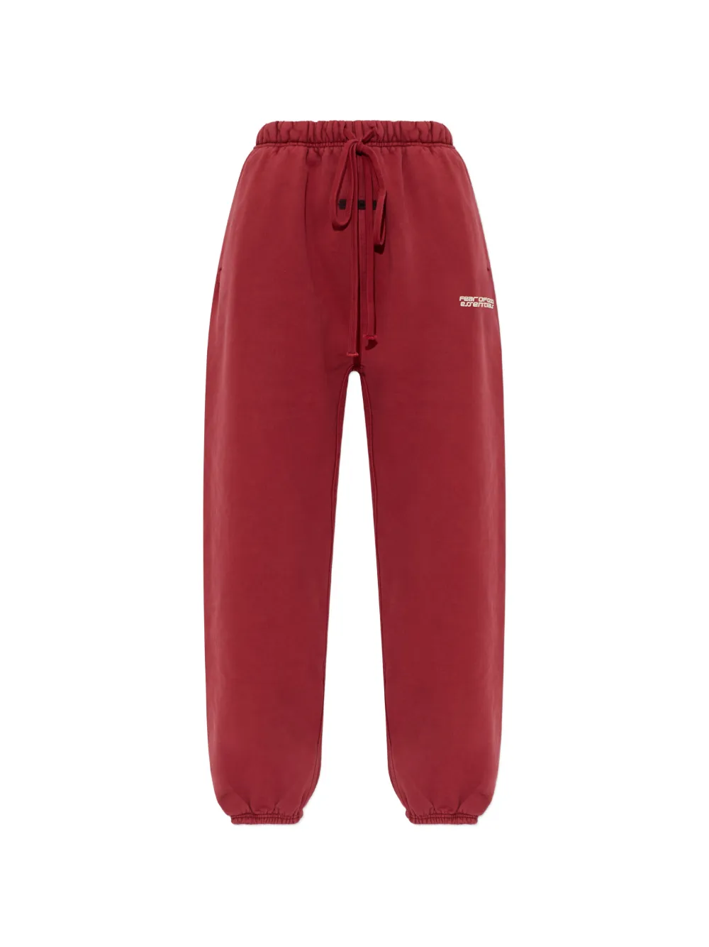 FEAR OF GOD ESSENTIALS Pantaloni con coulisse - Rosso