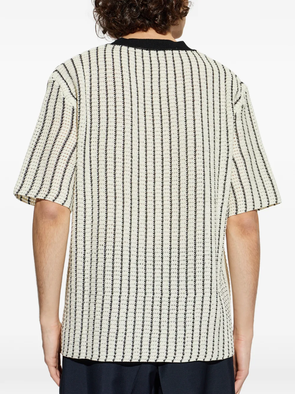 Jil Sander ストライプ Tシャツ | ニュートラル | FARFETCH JP