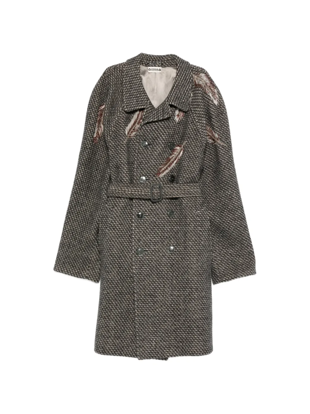 A.N.G.E.L.O. Vintage Upcycling wool coat - Grey