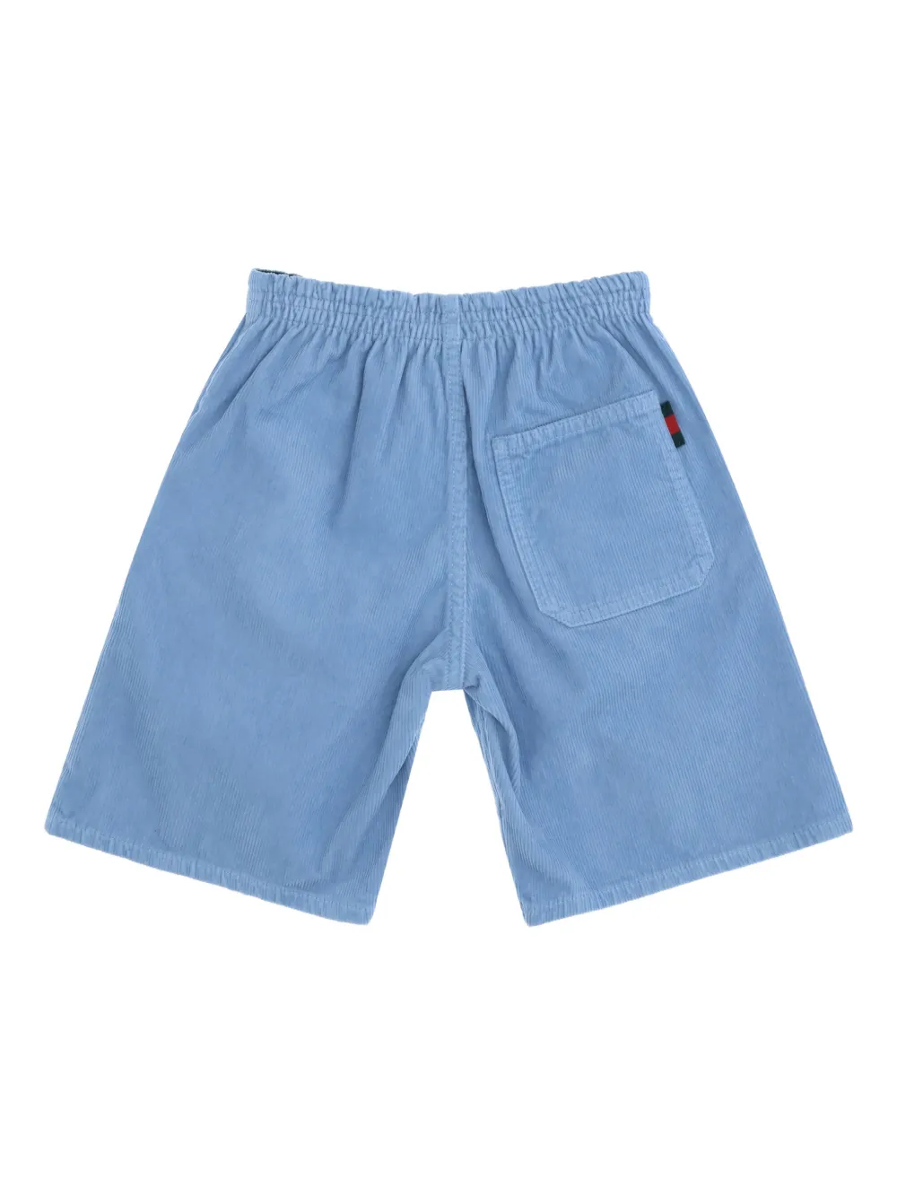  Gucci Kids Corduroy Pocket Shorts - Blue 
