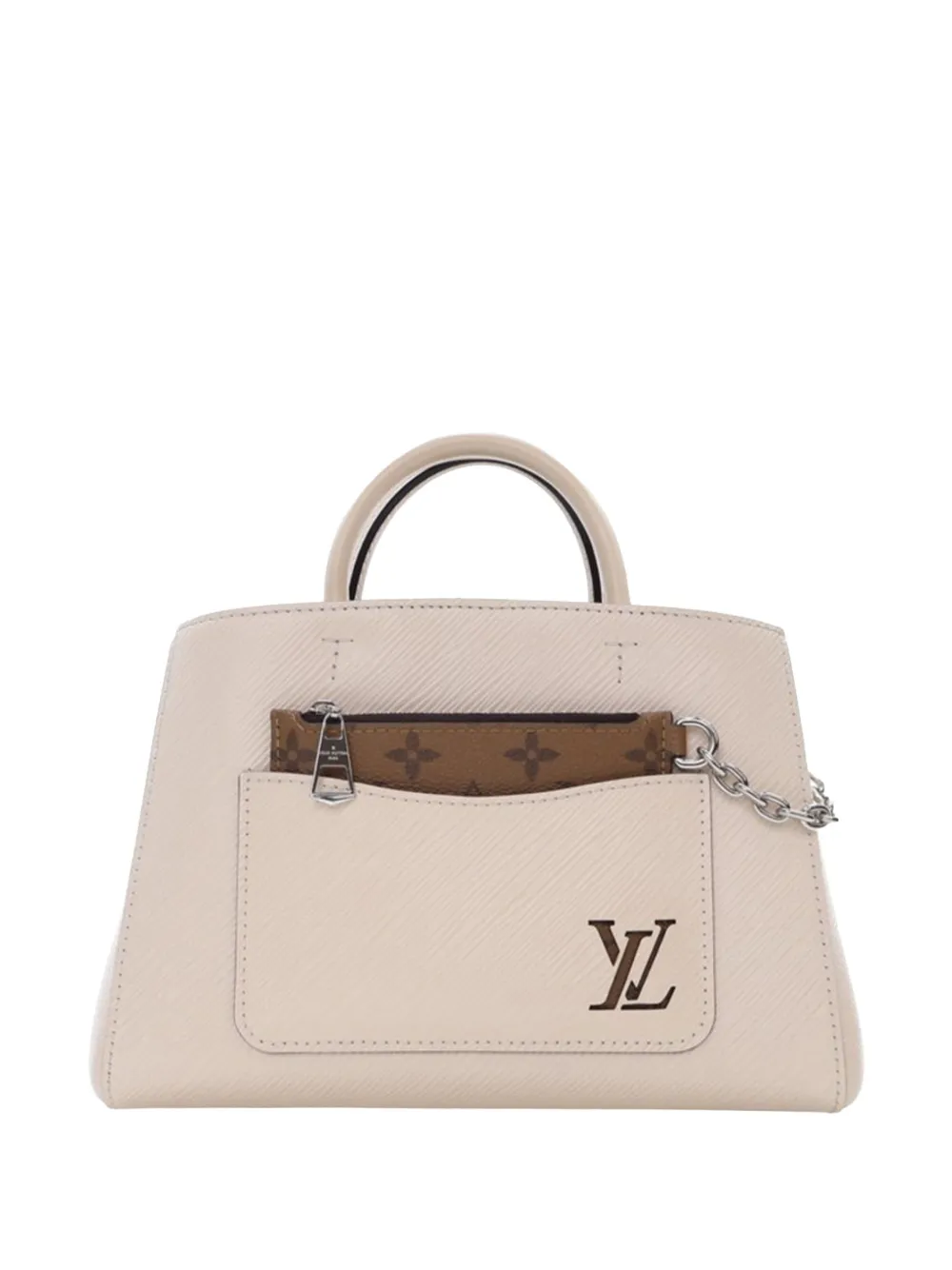 Louis Vuitton Pre-Owned 2021-2025 Epi Marelle BB satchel - Bianco