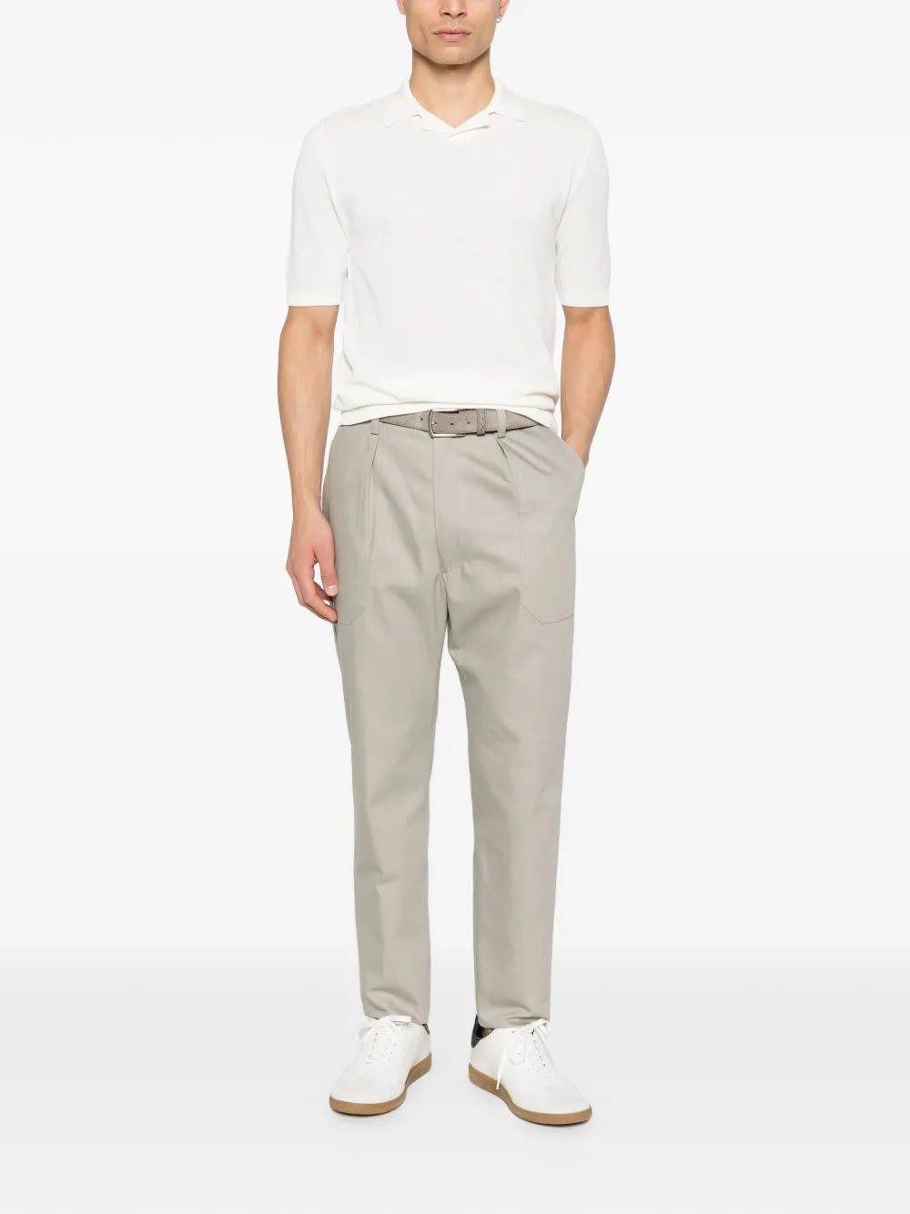 Eleventy short-sleeve T-shirt - Wit