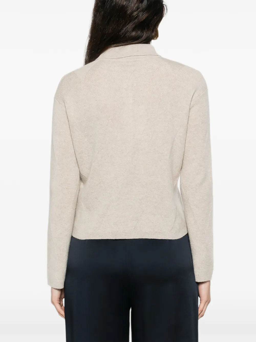 Max Mara Vest met lange mouwen Beige