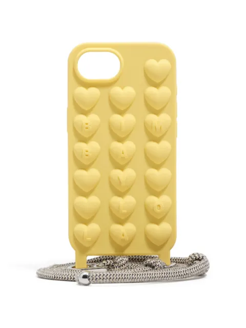 Bimba y Lola heart-embossed iPhone 16e case