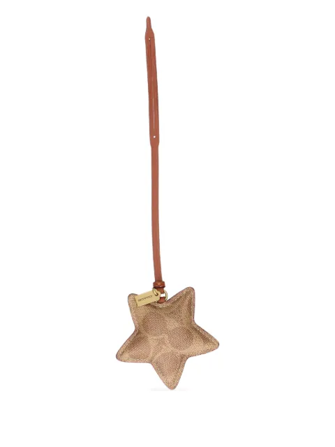 Coach star-shape keyring