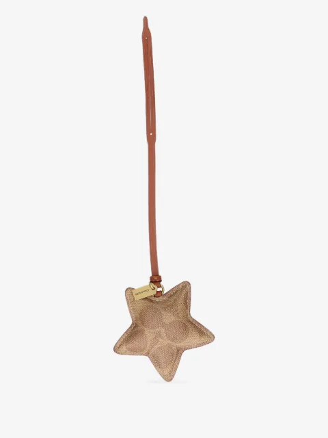 Coach star-shape keyring