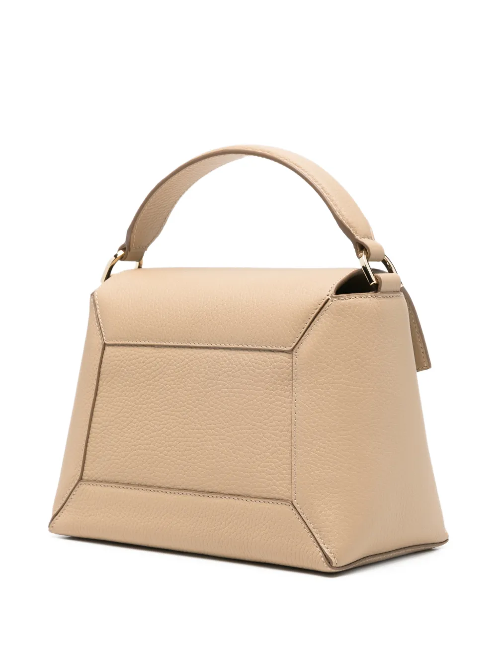 Strathberry Mosaic shopper met logoprint Beige
