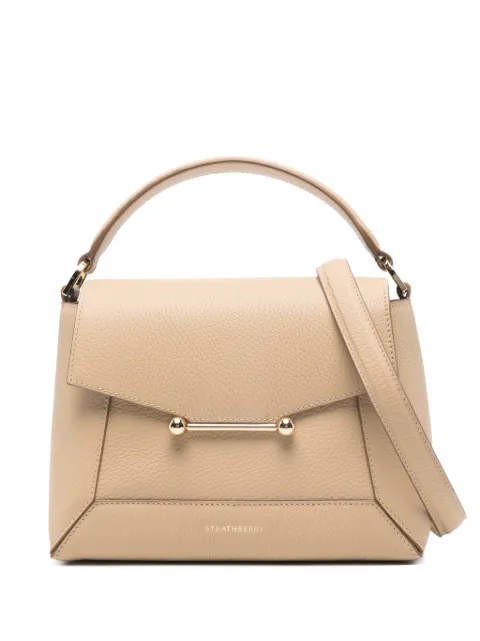 Strathberry Mosaic logo-print tote bag