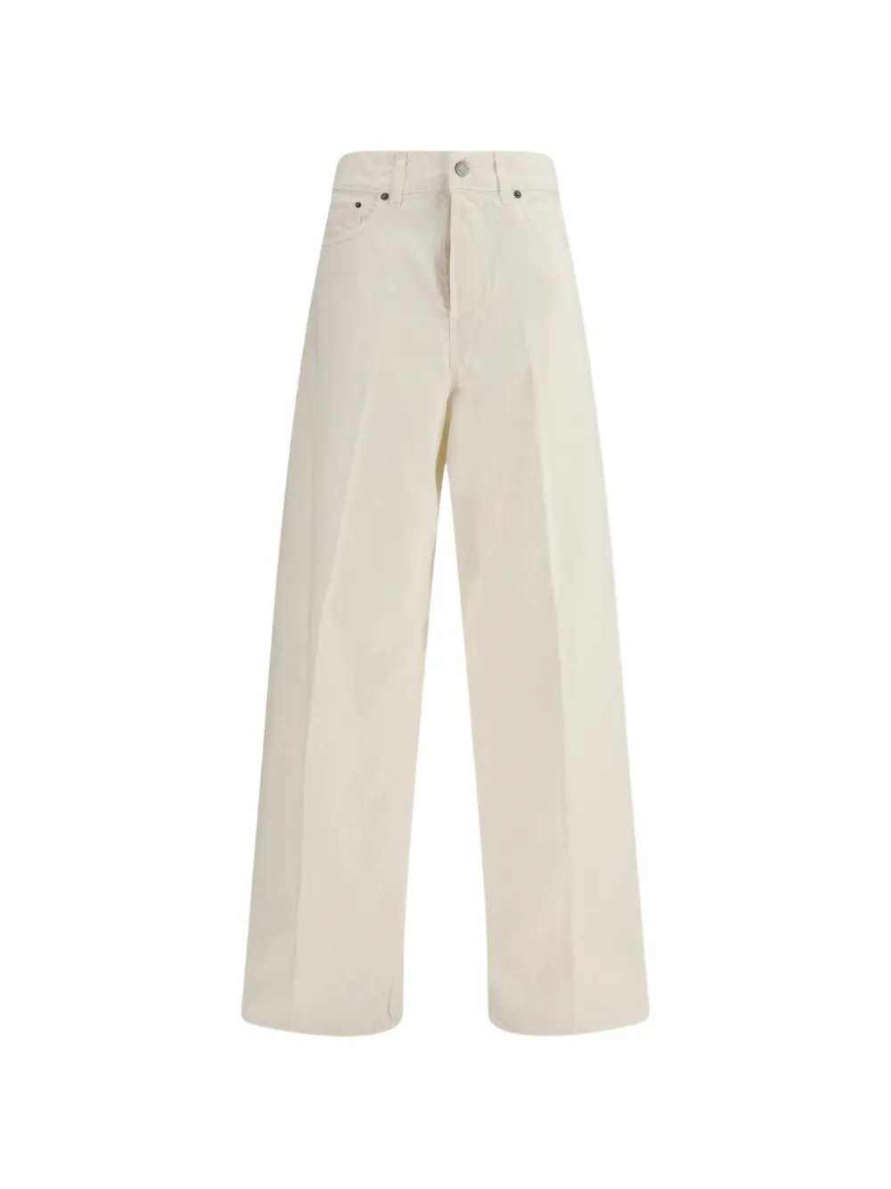 Haikure Bethany Twill 45 wide-leg jeans - Bianco