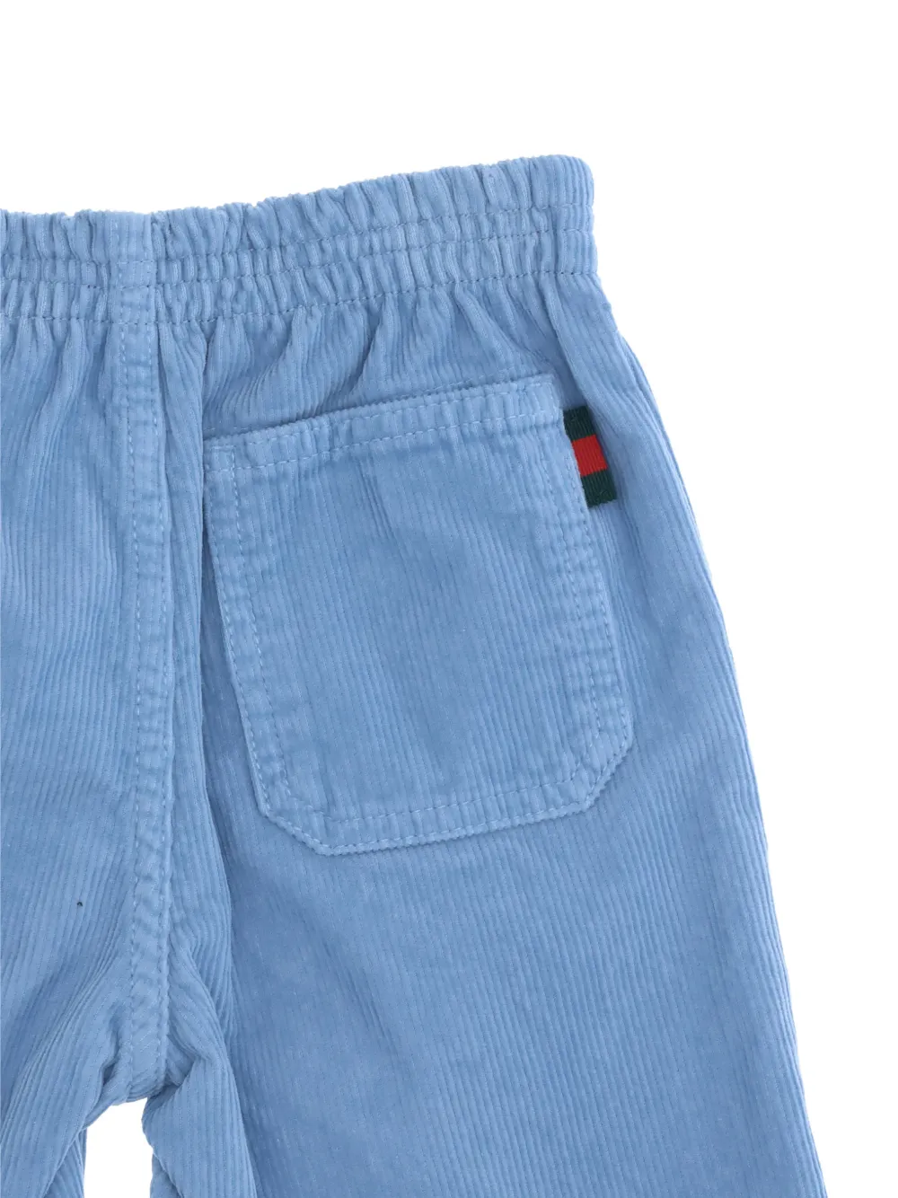 Gucci Kids Bermudas De Pana - Azul 