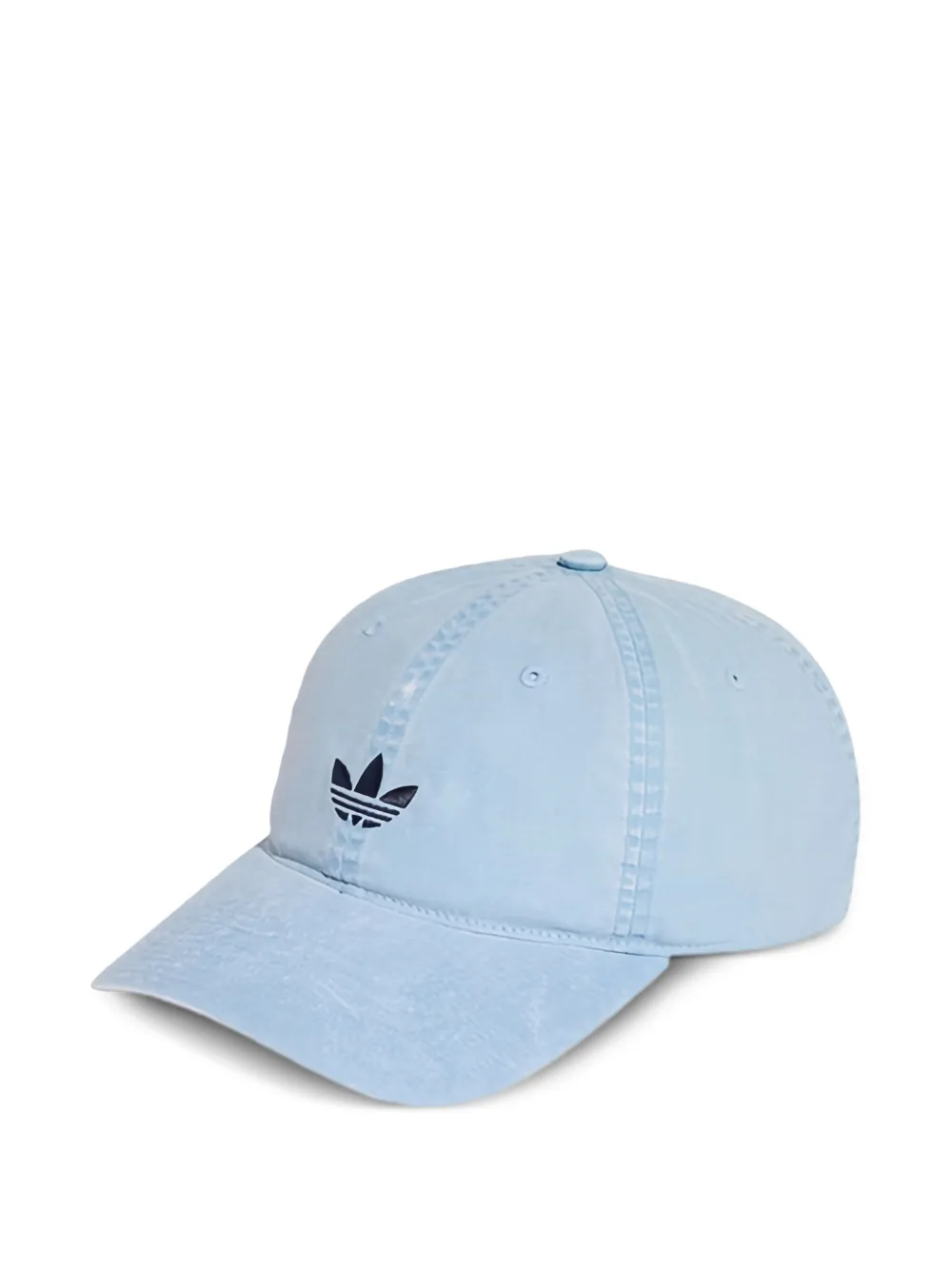 adidas embroidered baseball cap - Blu
