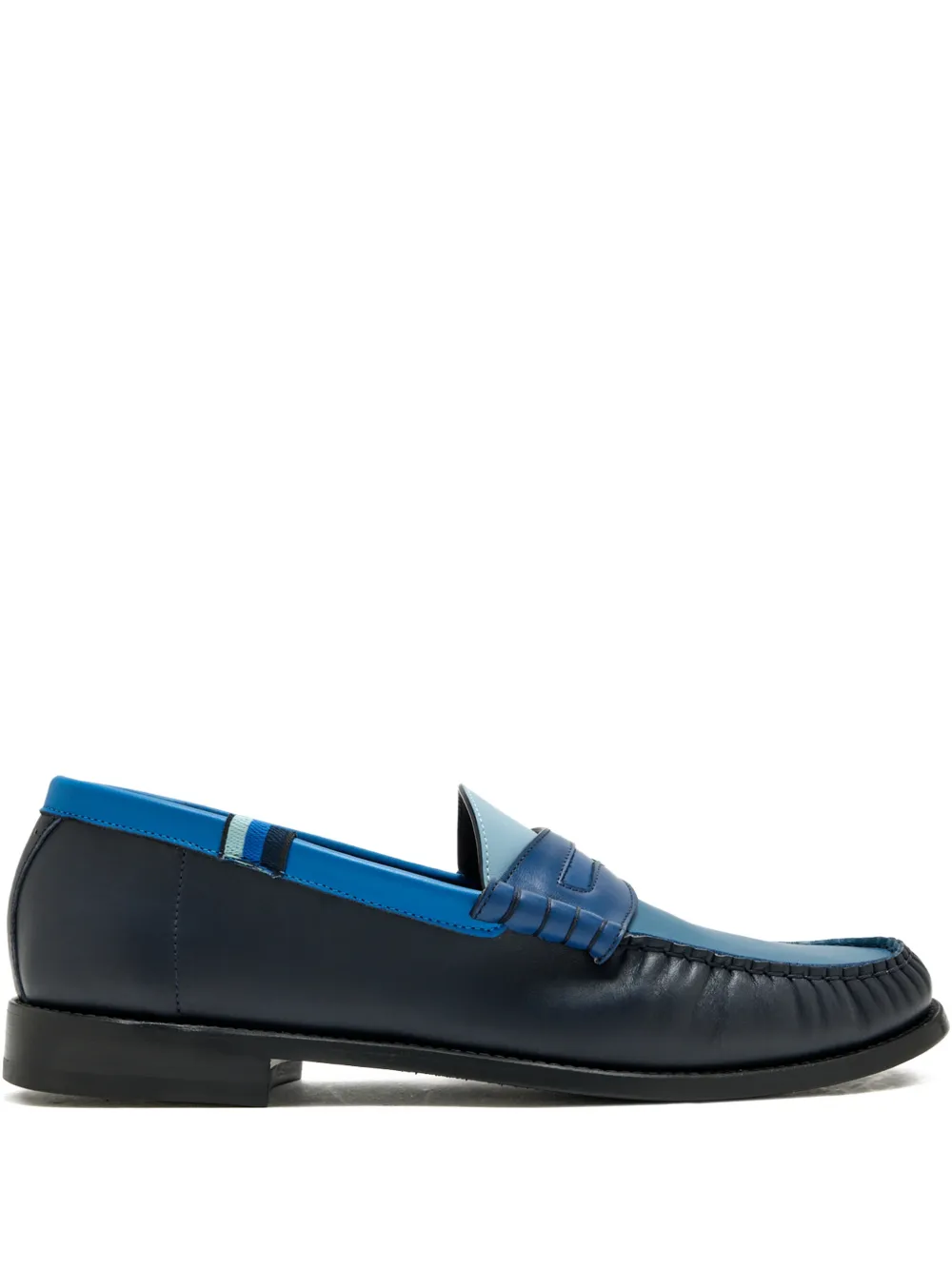 Blu Scarpa penny-strap loafers - Blue