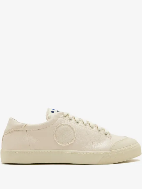 Blu Scarpa Sneakers mit rundem Patch