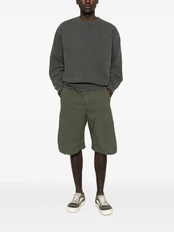 Diesel P-Stitch Zip Shorts | Green | FARFETCH