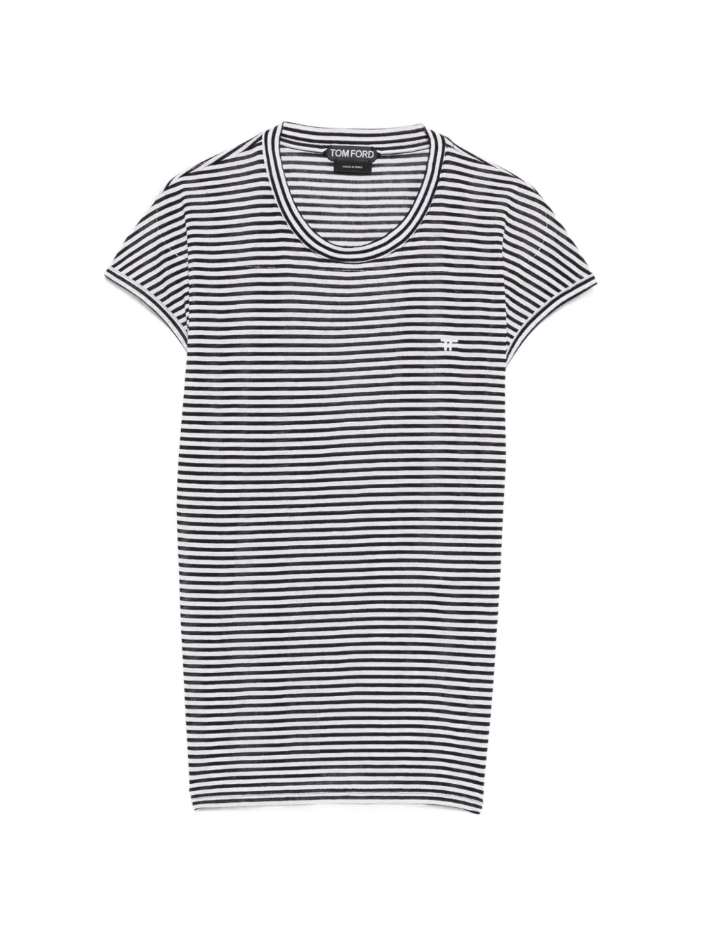 TOM FORD striped T-shirt - Bianco