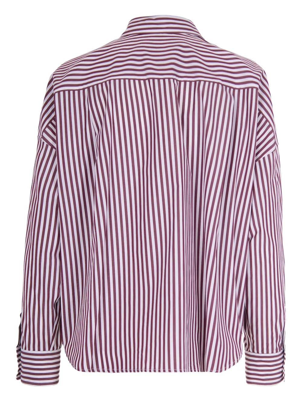 Max Mara Daureo gestreept blouse - Rood