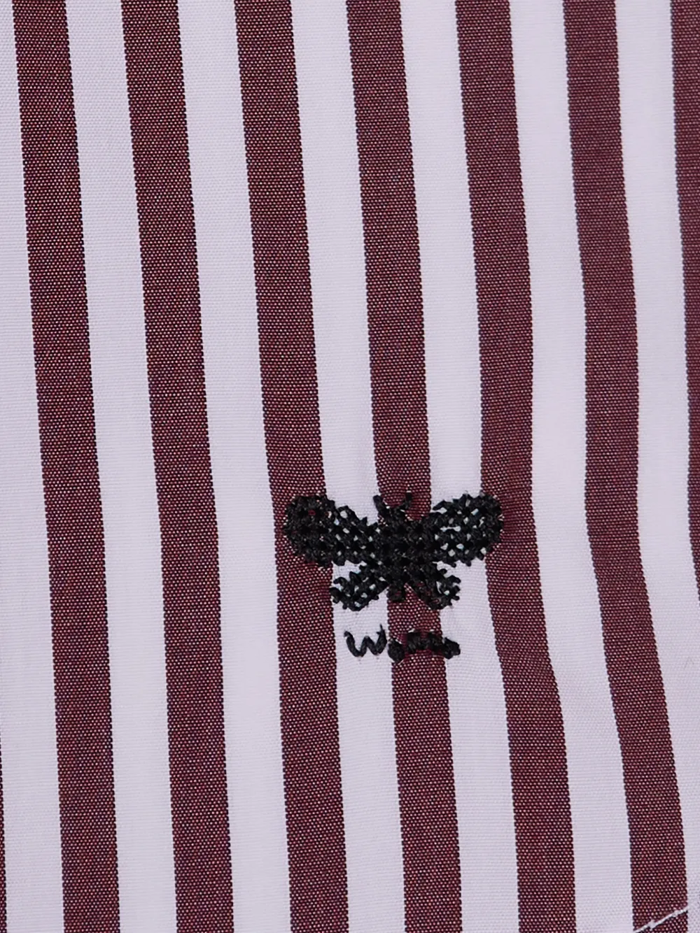  Max Mara Daureo Striped Shirt - Red 
