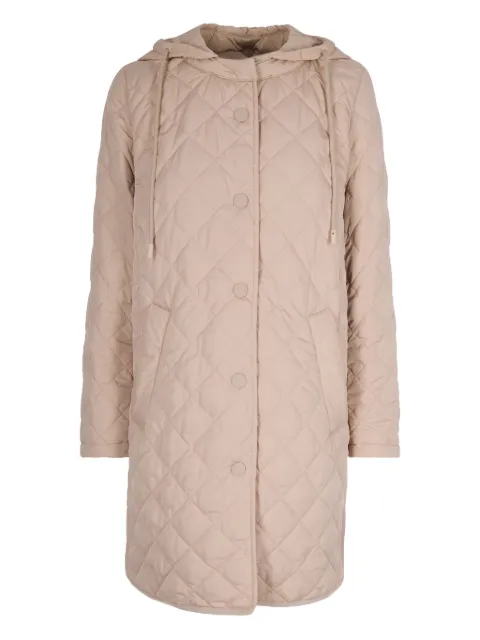 Max Mara Erio quilted hooded coat