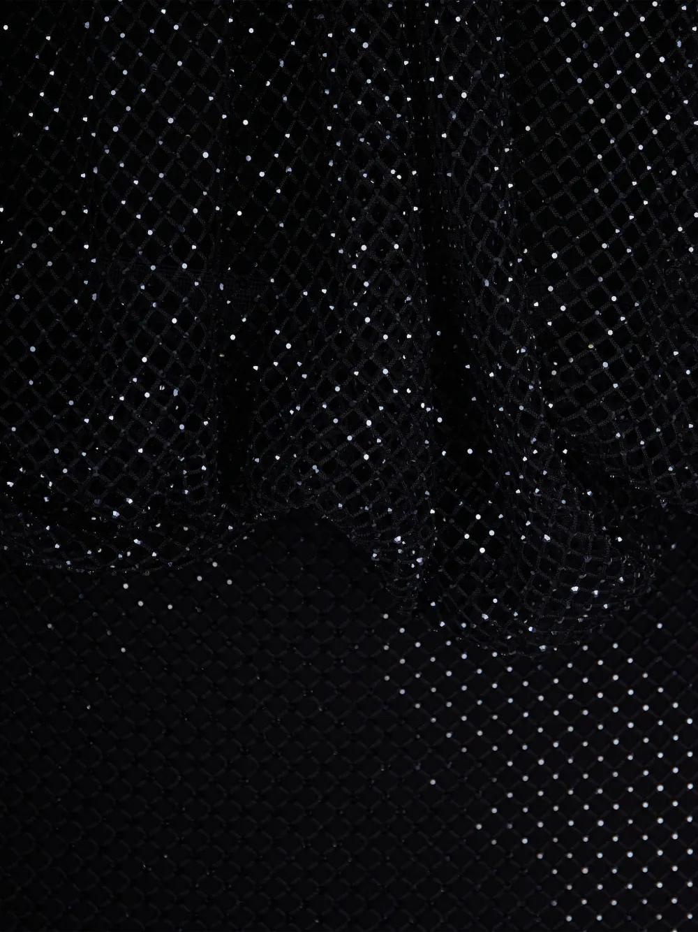 Sportmax Jurk met mesh Zwart