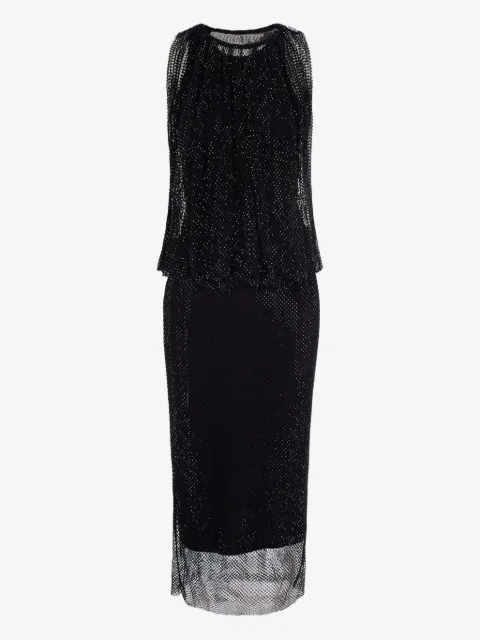 Sportmax mesh midi dress