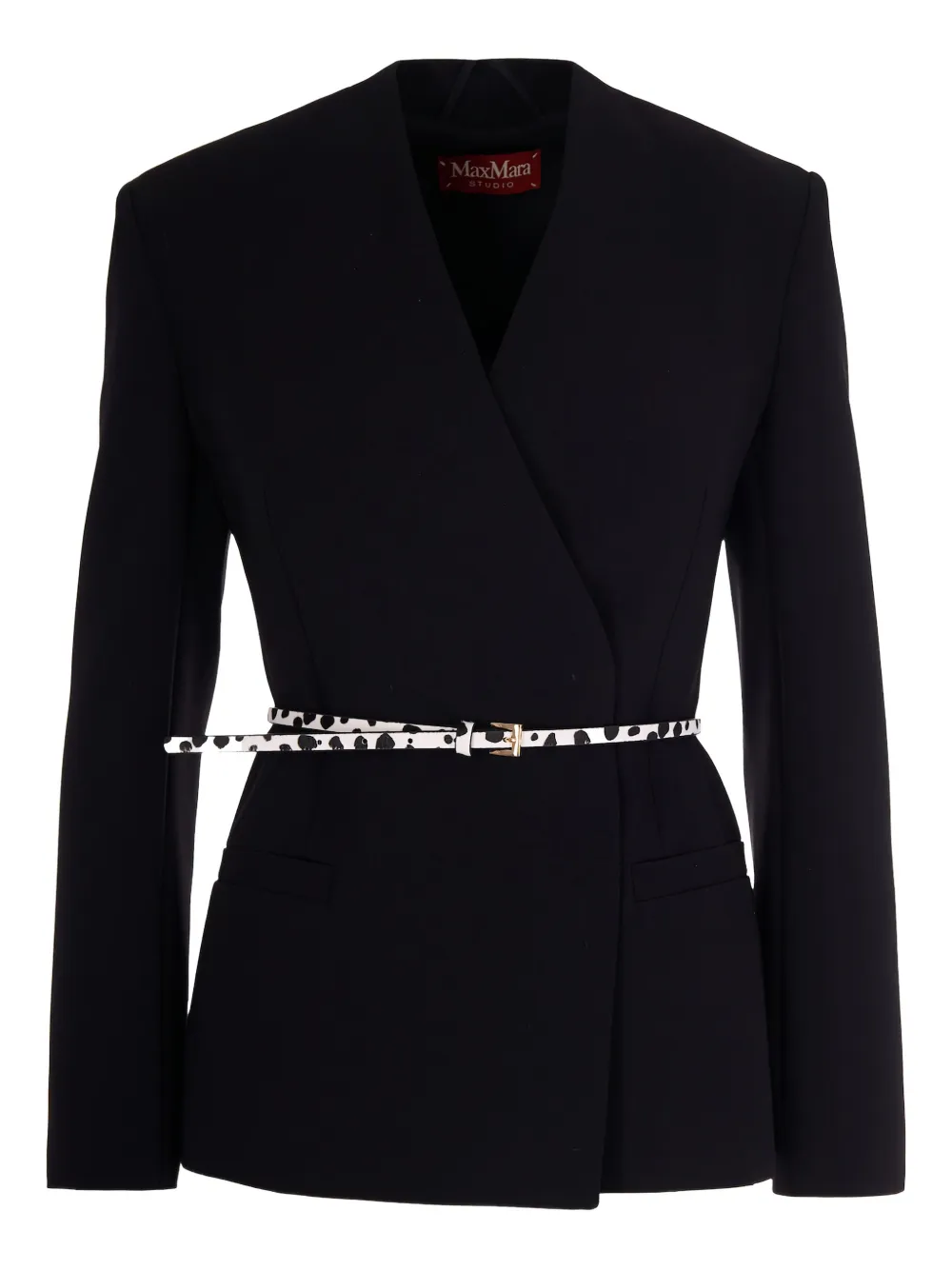Max Mara Quinoa belted jacket | Black | Image 1
