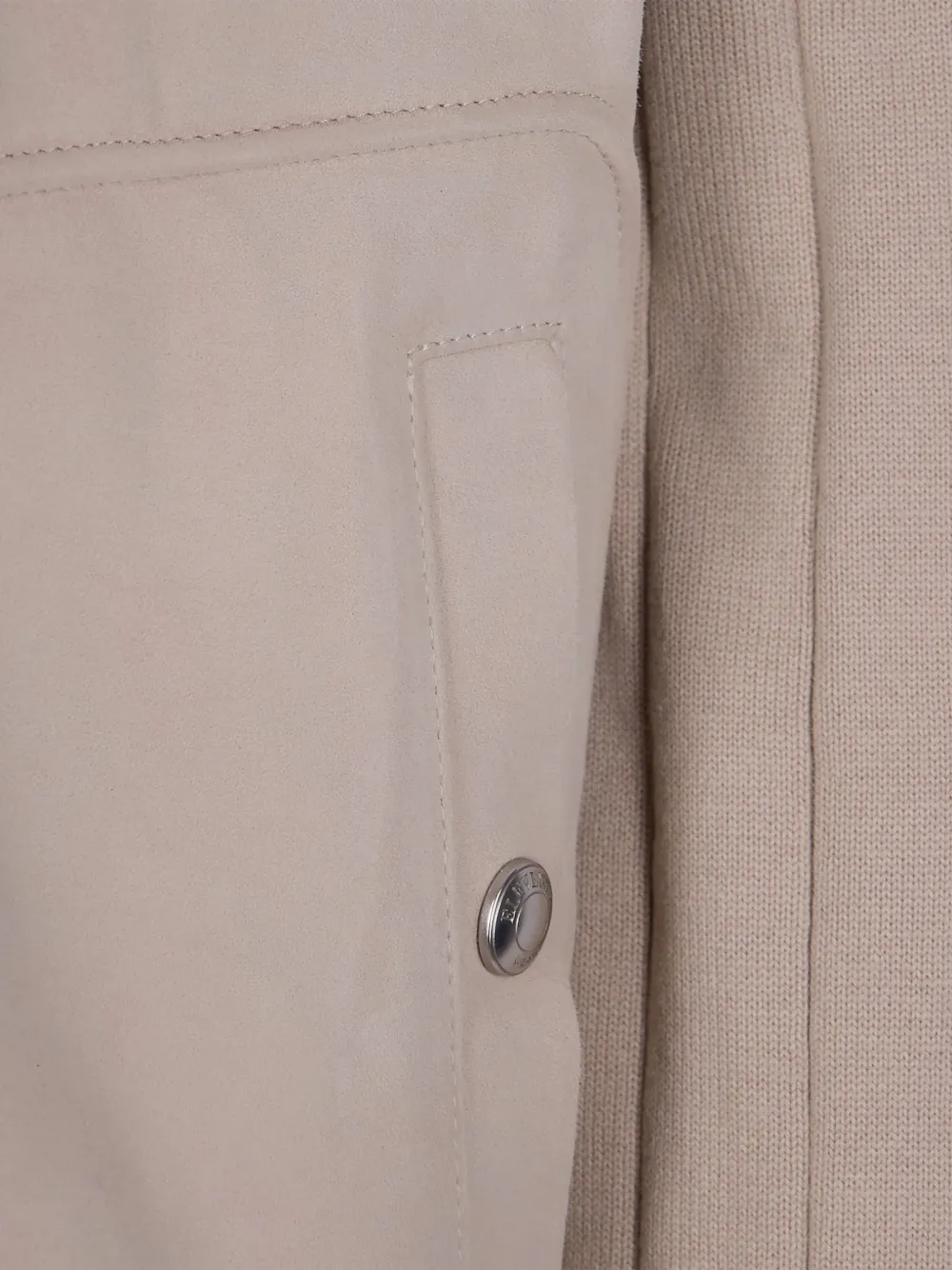 Eleventy Jack met geribbeld vlak Beige