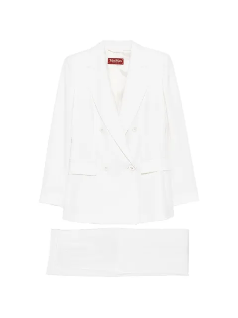 Max Mara costume à veste à boutonnière croisée